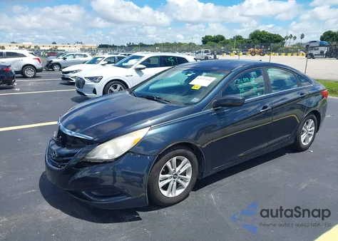 2011 Hyundai Sonata Gls from USA, damaged, VIN 5NPEB4AC1BH012955